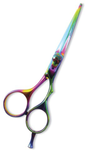 Professional Hair Cutting Scissor with razor edge. Multicolor Coating