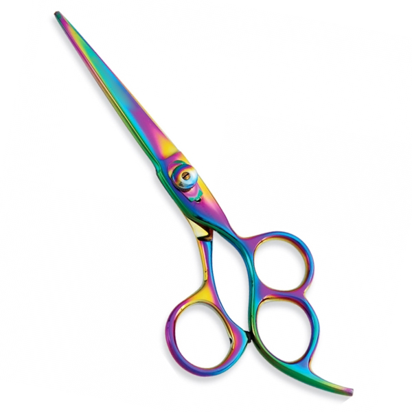 Professional Hair Cutting Scissor with razor edge. Multicolor Coating