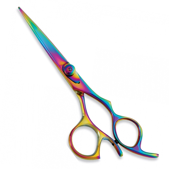 Professional Hair Cutting Scissor with razor edge. Multicolor Coating