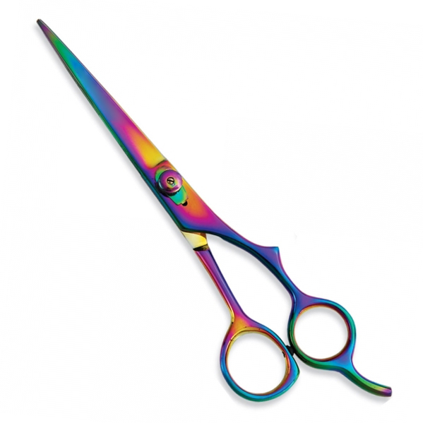 Professional Hair Cutting Scissor with razor edge. Multicolor Coating