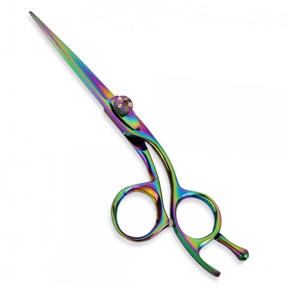 Professional Hair Cutting Scissor with razor edge. Multicolor Coating