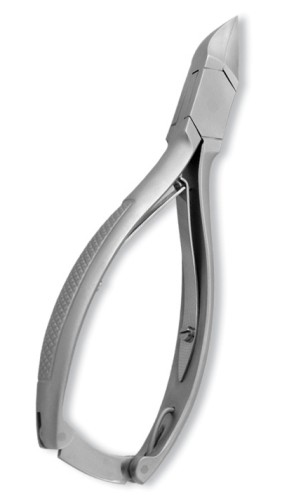 Nail Cutter, Double Spring w/lock. Mirror RMInish.