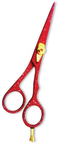 Professional Hair Cutting Scissor with razor edge. Color Coating.