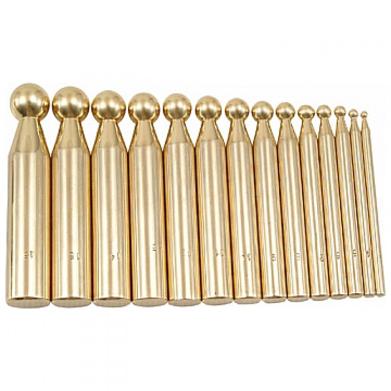 14 PCS SET OF DAPPING PUNCHES